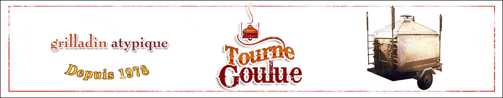 Tourne Goulue la compagne idéale pour vos évènements. Grilladin atypique depuis 1978. Cochon grillé, méchoui, volaille, poisson